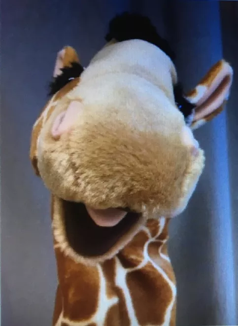 Peluche girafe