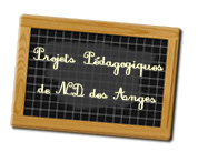 Ardoise d'écolier "Ecole Notre Dame des Anges"